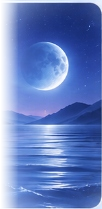 Restorative Sleep Quality Moonlit Ocean Illustration