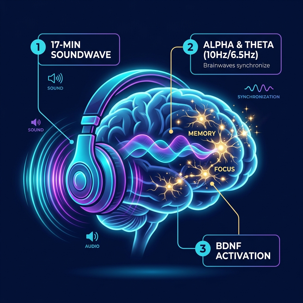 How The Brain Song Works Neural Soundwave Entrainment Visual